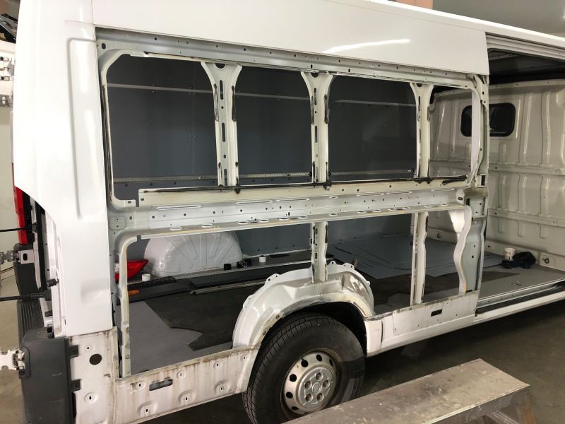 Transporter mit offener Karosserie