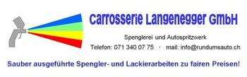 Visitenkarte Carrosserie Langenegger GmbH