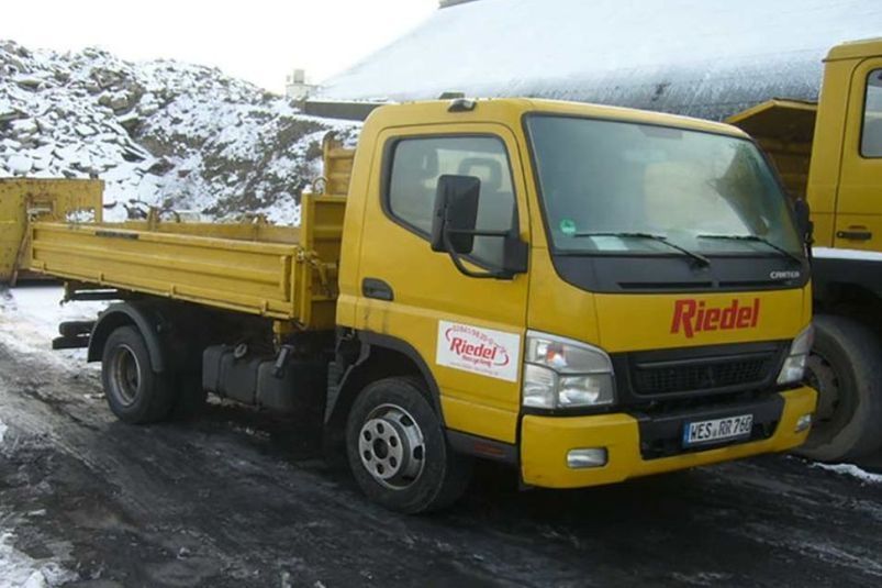 Fahrzeug der Riedel Recycling GmbH