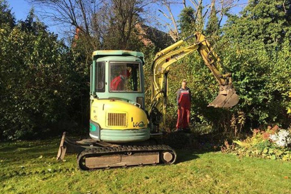 Erdbewegungsarbeiten der Riedel Rückbau GmbH