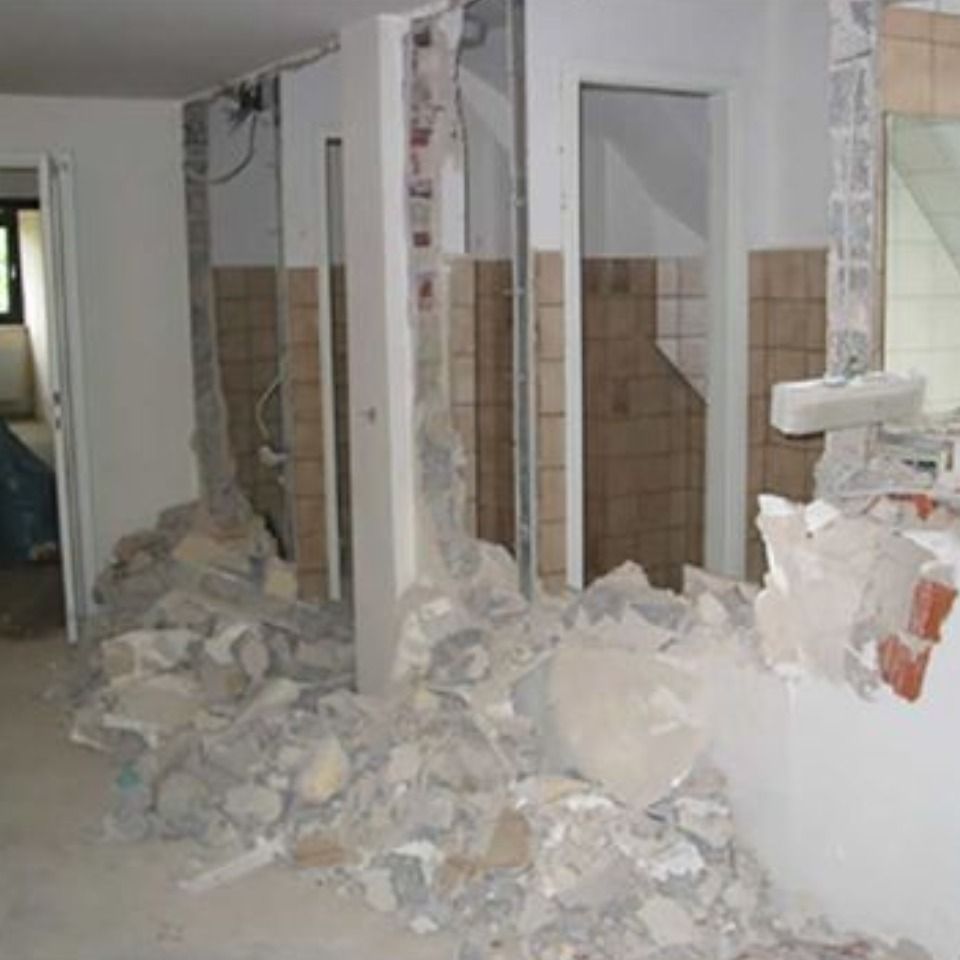 Baustelle im Sportschloss Velen