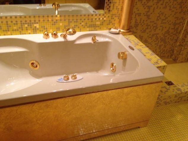 Vasca in oro - Ripelio Sagl Pregassona