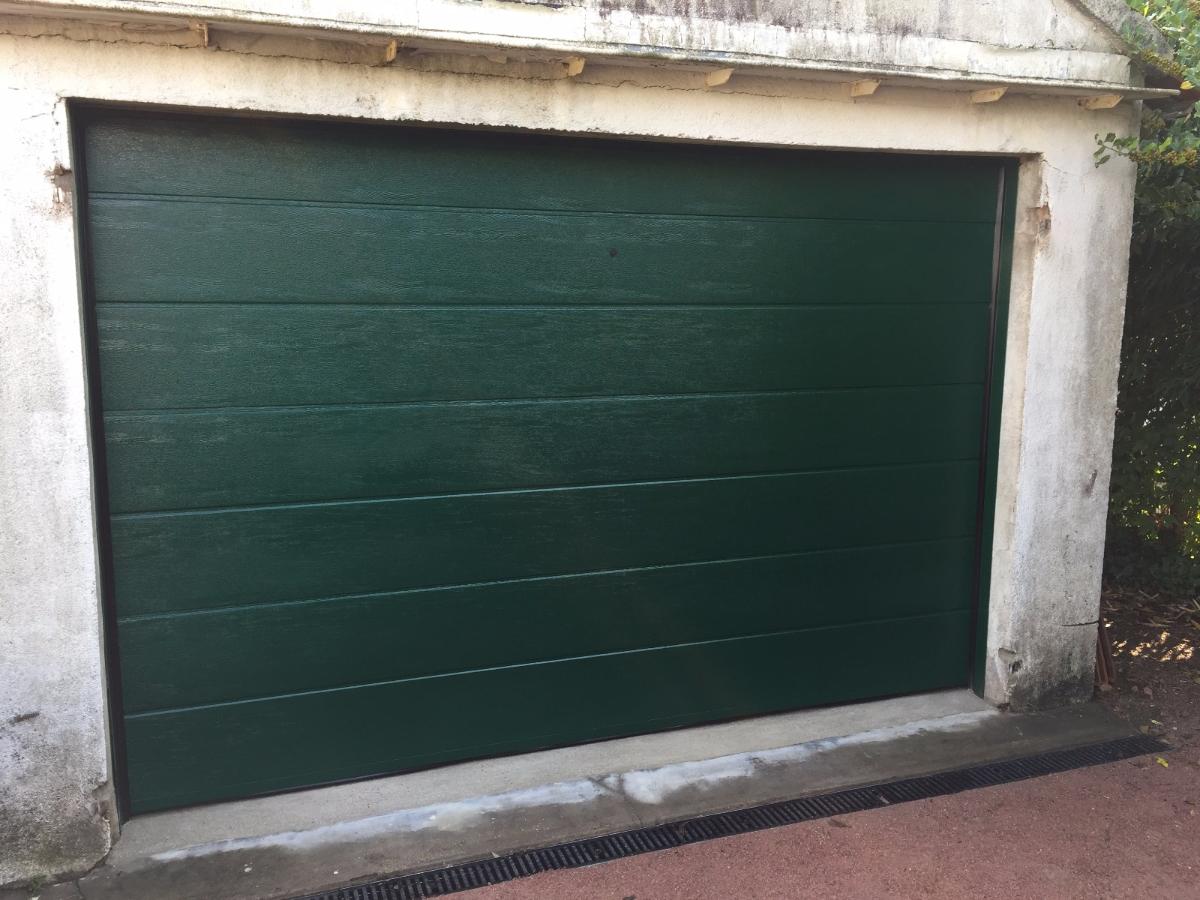 porte sectionnelle ral 6005