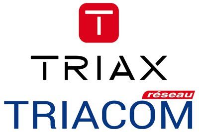 Logo Triax réseau triacom