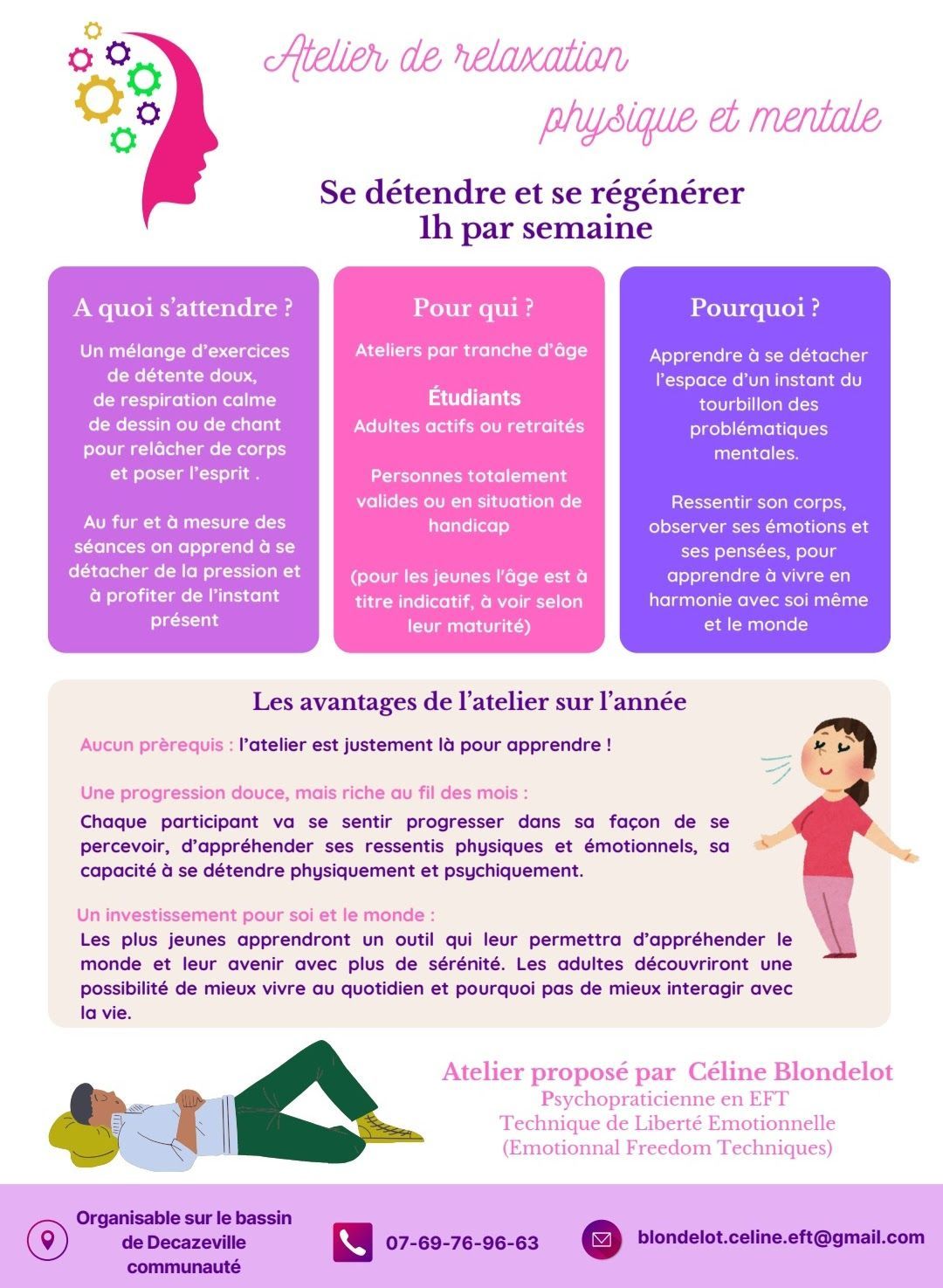 Prospectus pour un atelier de relaxation