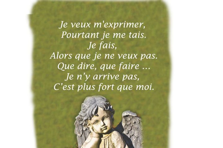 Ange en pierre  