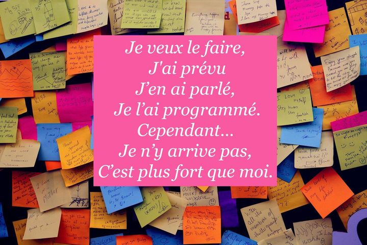 mur de post-il  