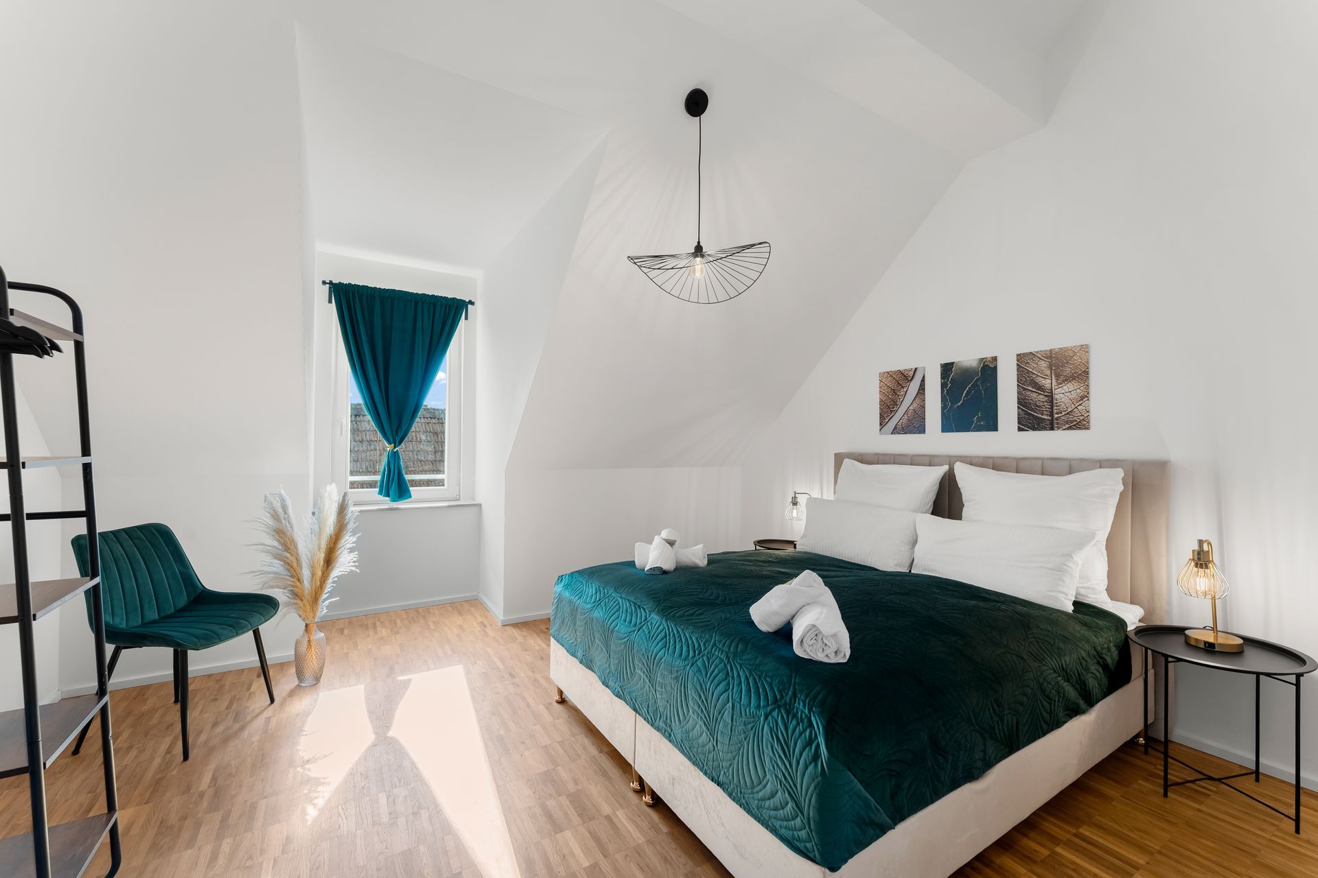 Ferienwohnung Kitzingen flair Alte Brauerei II  Schlafzimmer 3