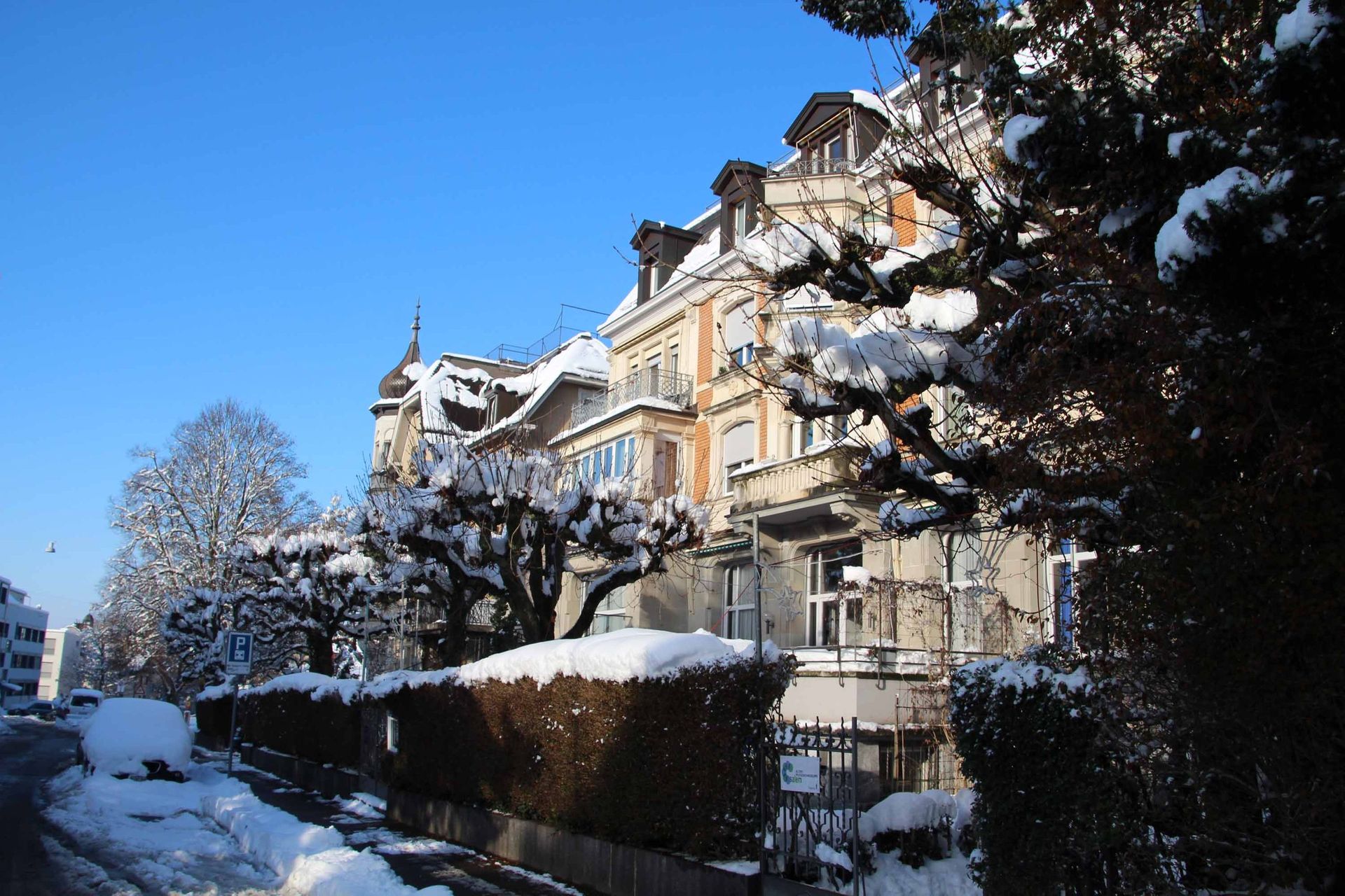 Frontansicht Winter 4 - Pflegeheim Salem