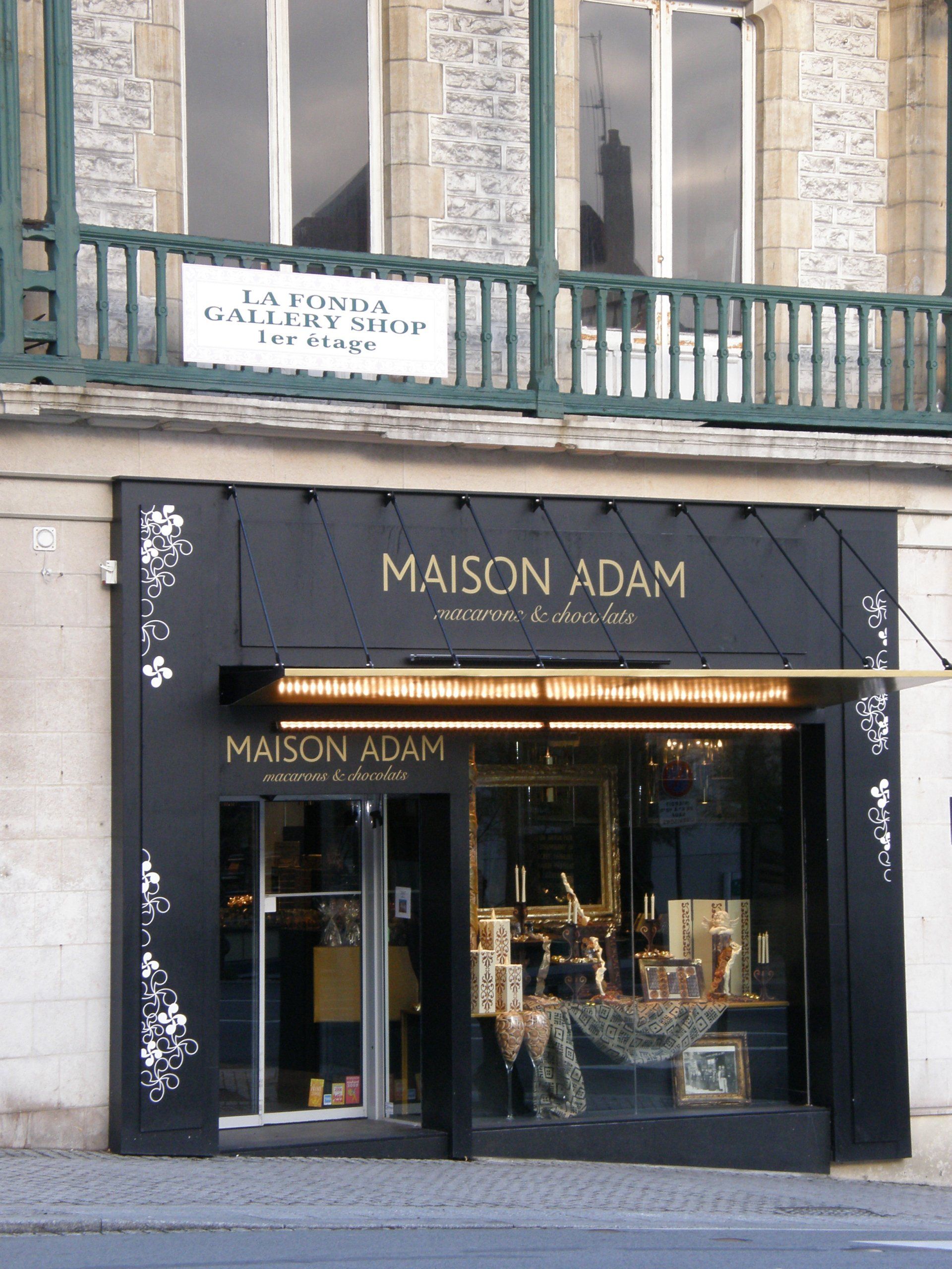 Aménagement d'intérieur d'une chocolaterie