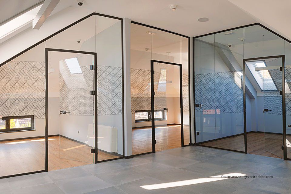 Glastrennwände von Aacotec Glasereigesellschaft mbH