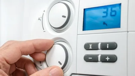 Système de chauffage avec thermostat