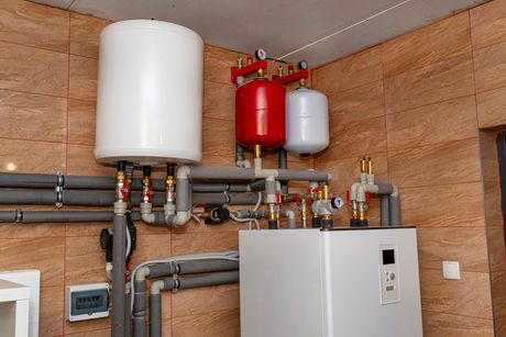 Système de chauffage avec thermostat