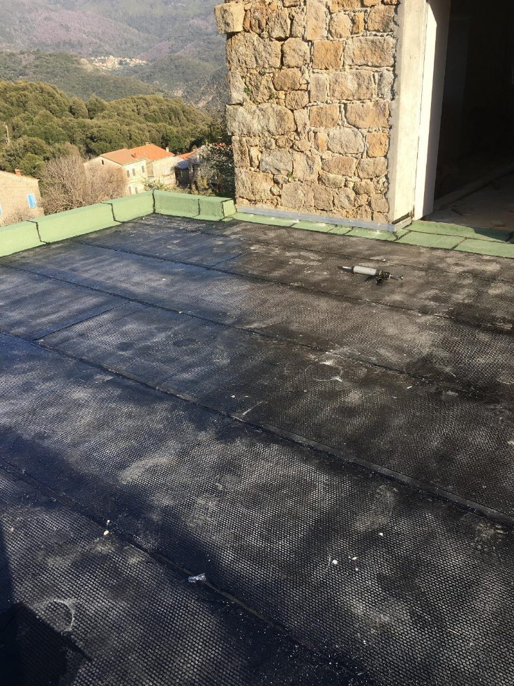 Etanchéité d'une terrasse