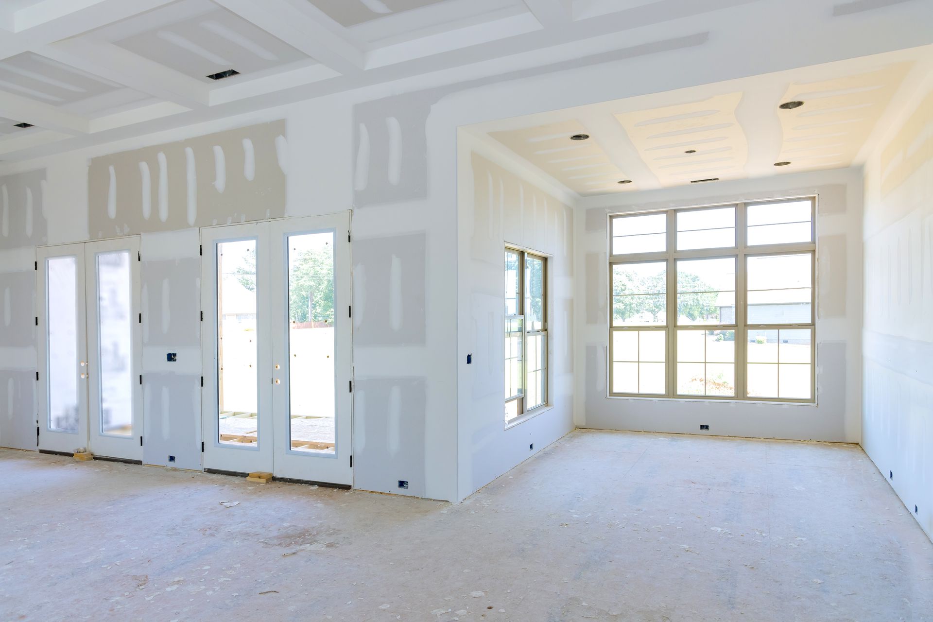 Rénovation des murs chez un particulier