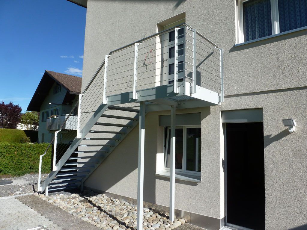 Geländer Treppe Metall - Gebr. Trütsch in Unteriberg