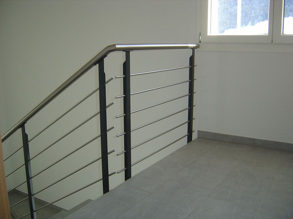 Geländer Treppe Metall - Gebr. Trütsch in Unteriberg