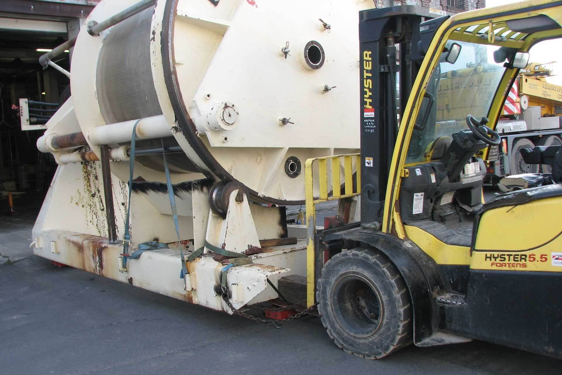 Manutention d'un gros objet