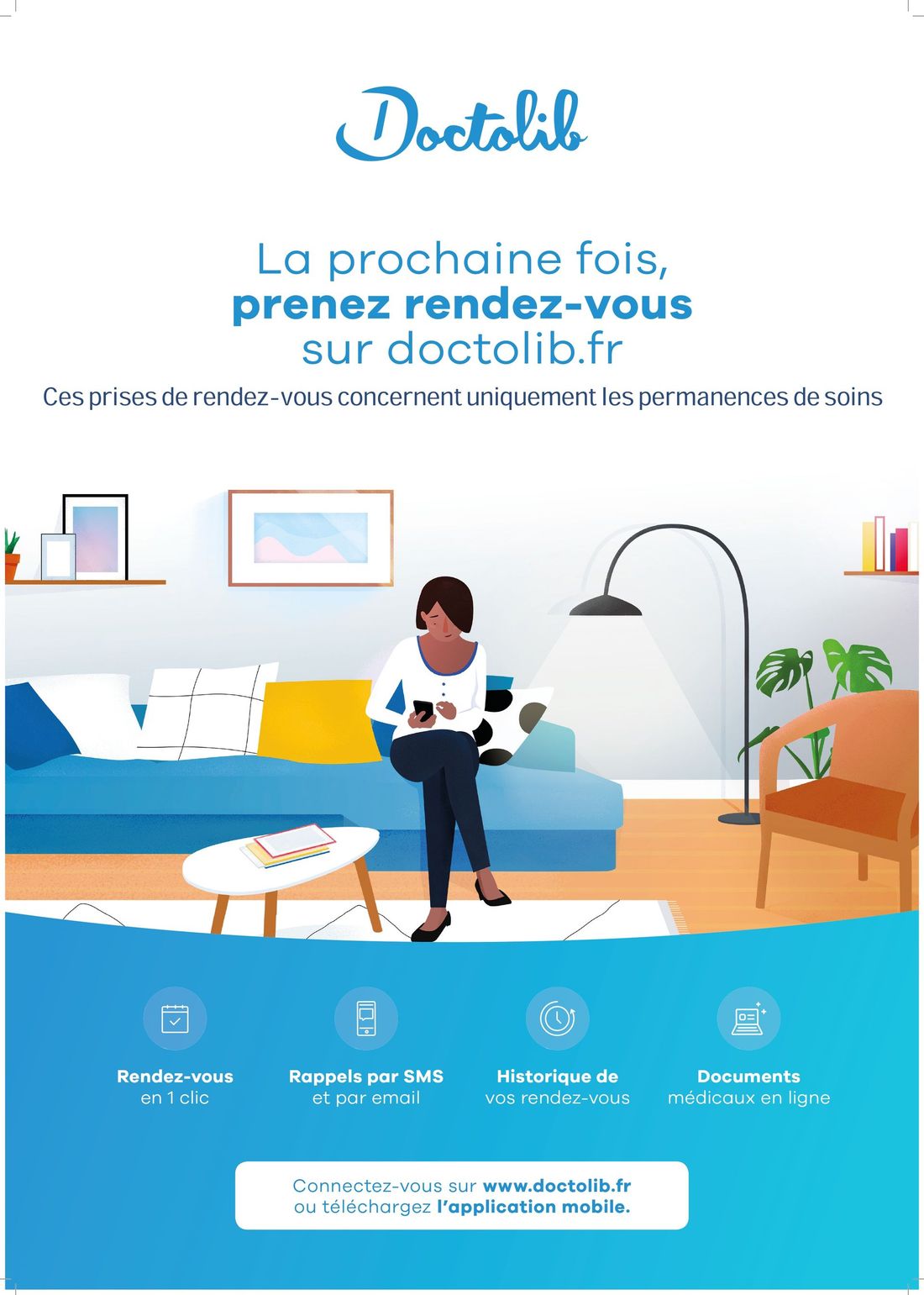 Prise de rendez-vous sur Doctolib