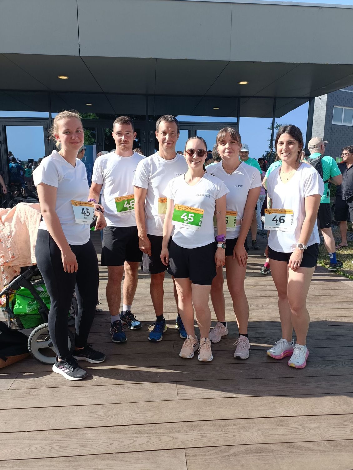 Participants du team and run