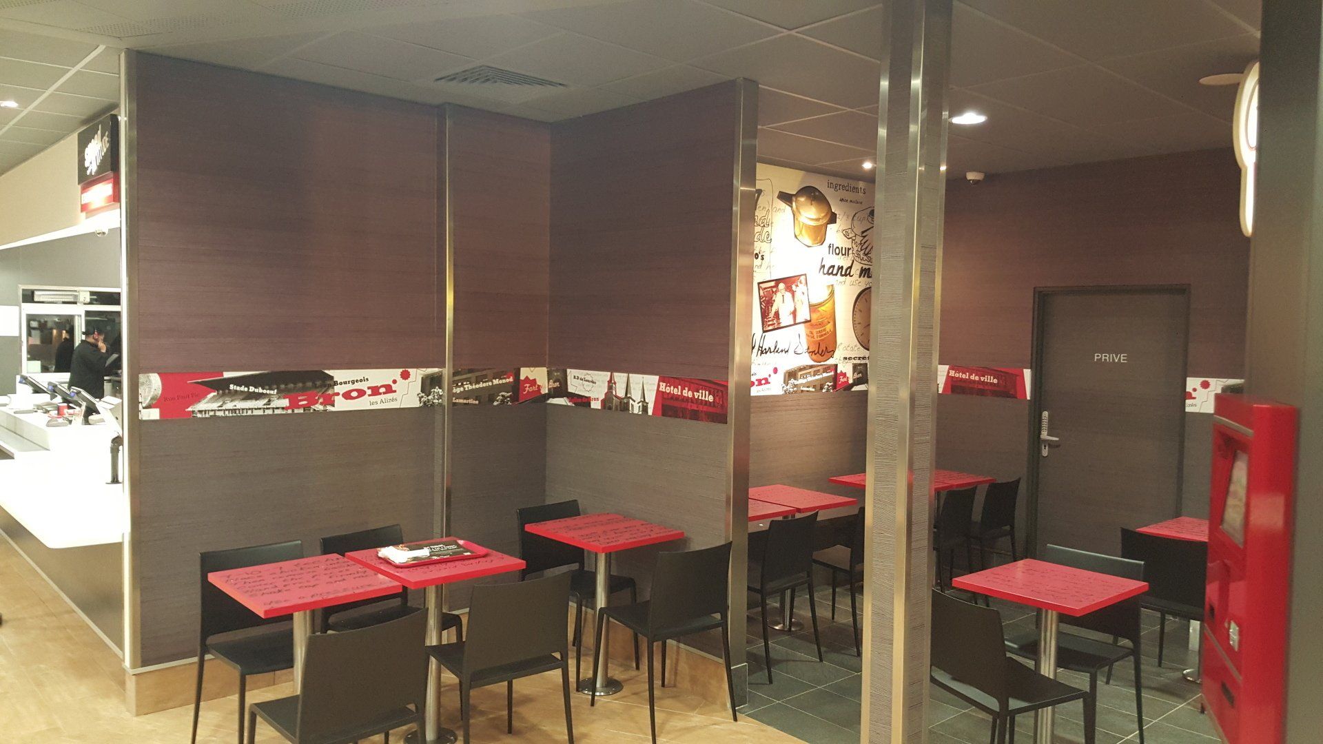 Décoration enseigne intérieure