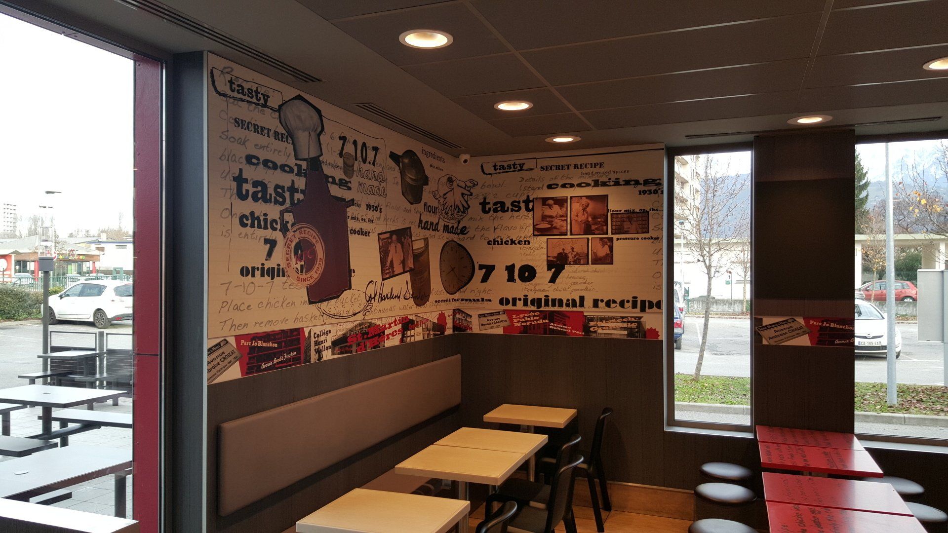 Décoration fast-food