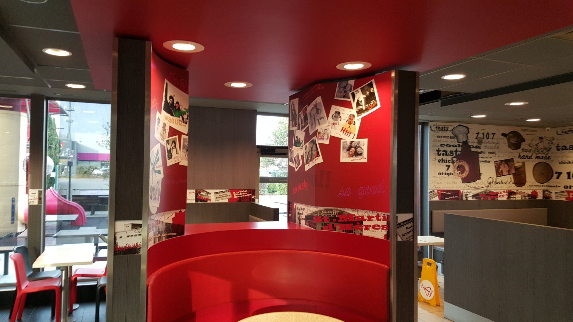 Intérieur KFC