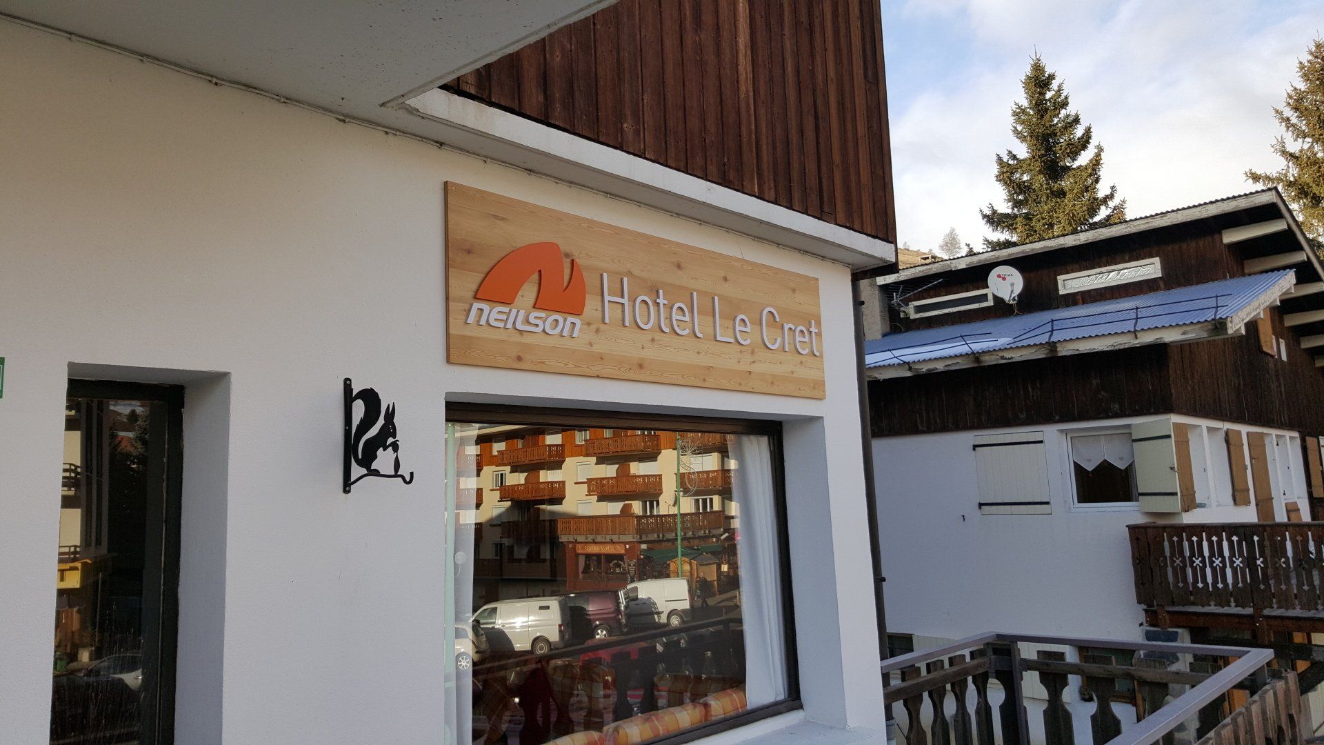 Publicité signalétique à Vizille