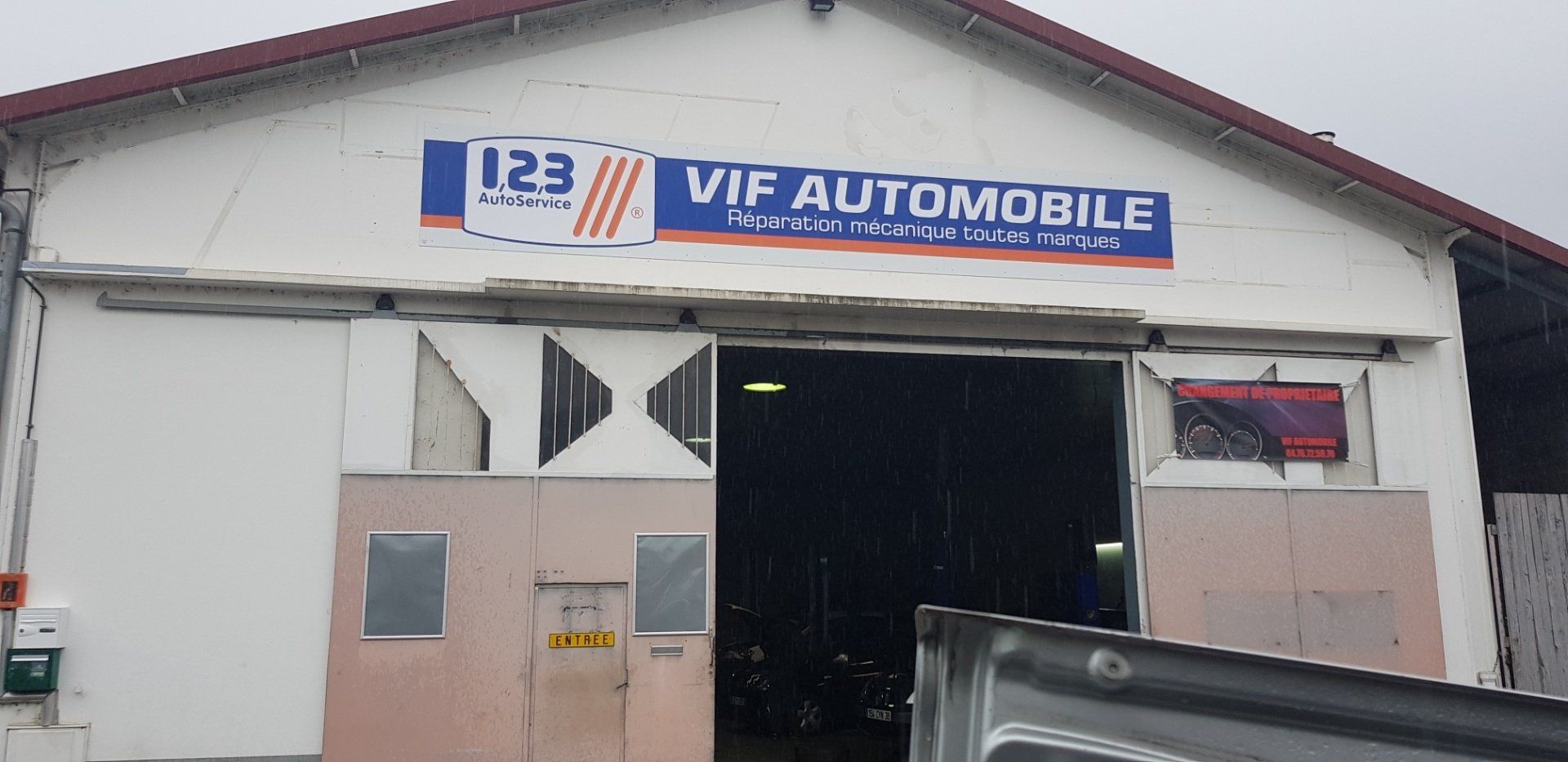 Enseigne garage automobile