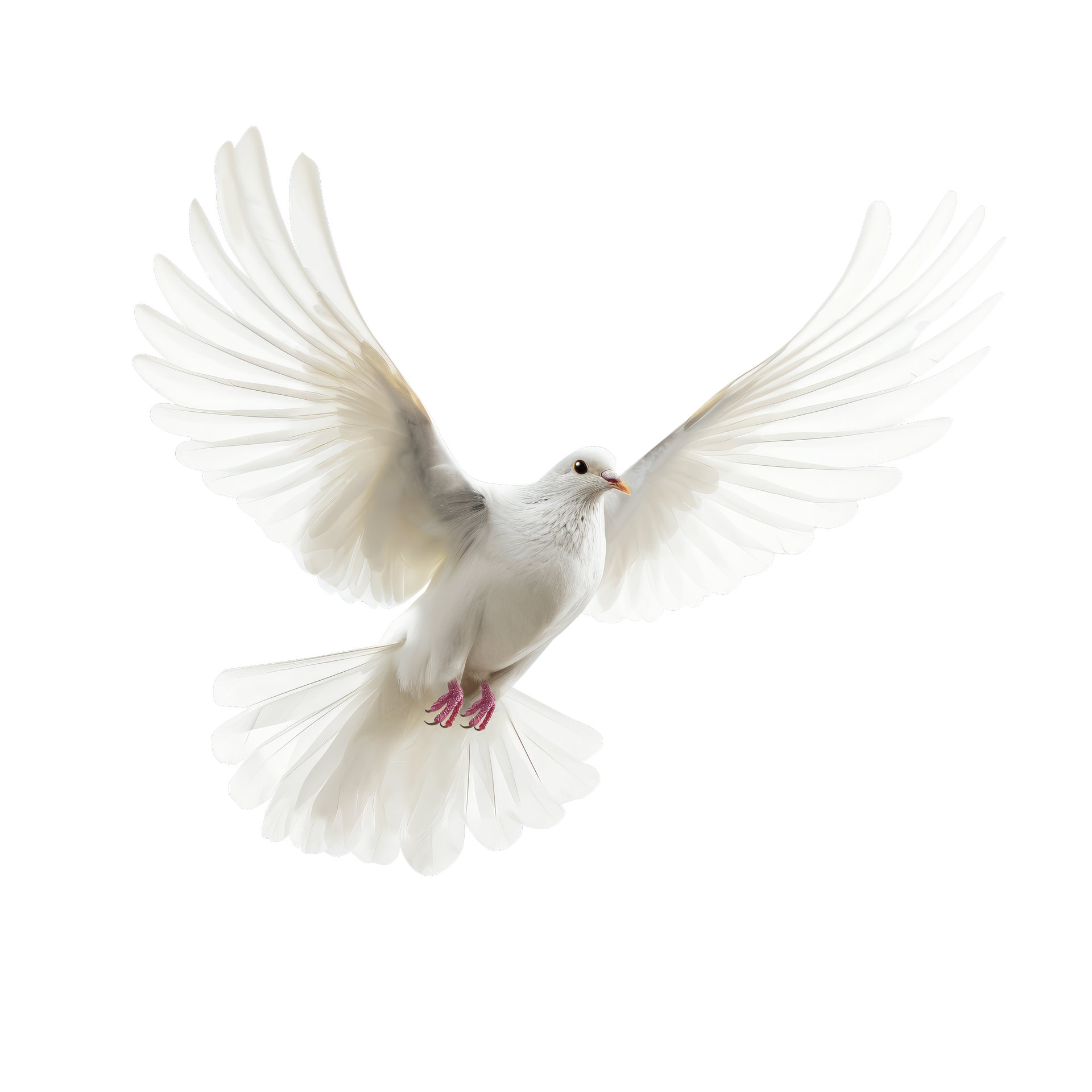 Une colombe qui s'envole