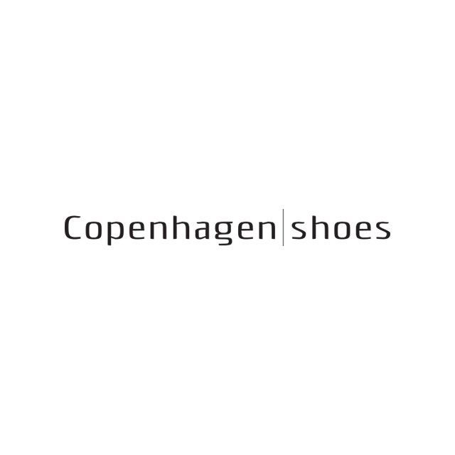 Das Logo von Copenhagen Shoes befindet sich auf weißem Hintergrund.