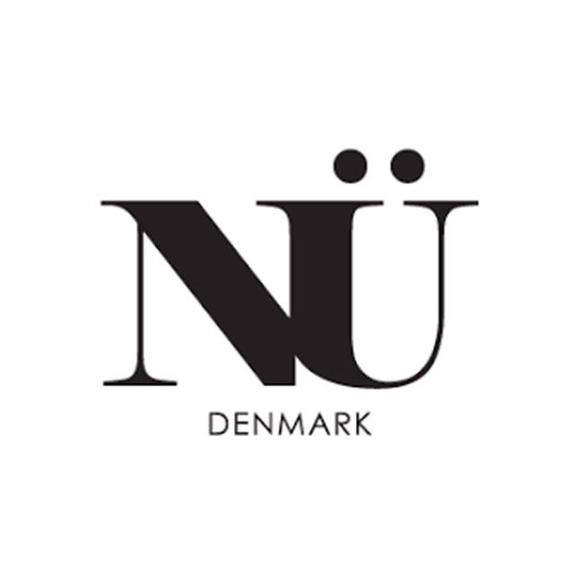 Ein schwarz-weißes Logo für Nu Denmark