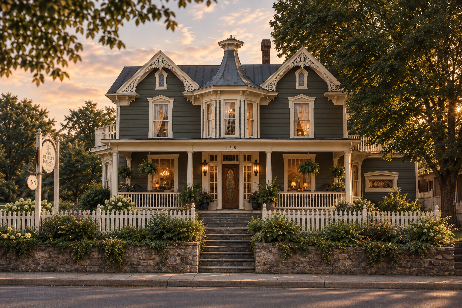 front of Blue Ridge Botanica exterior
