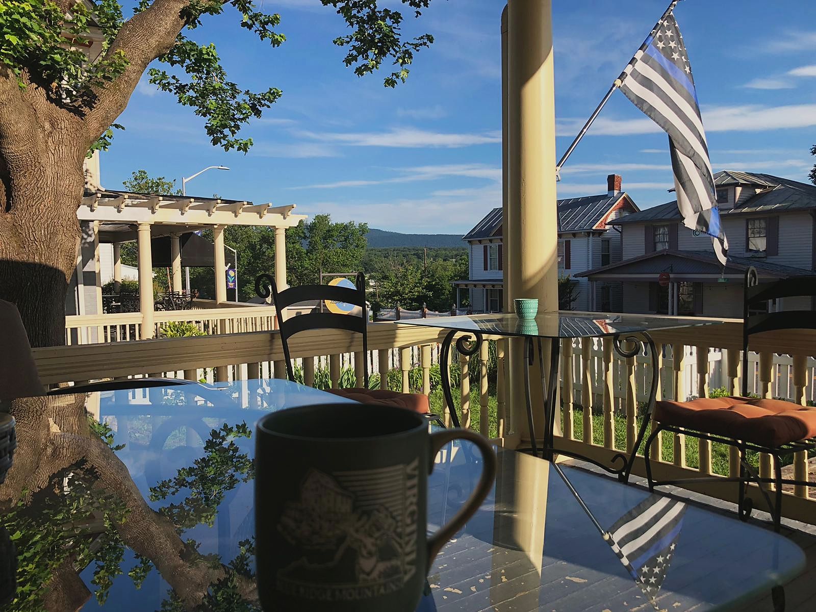 Front porch of Blue Ridge Botanica