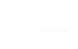 Logotipo de Mamut Logistics. La silueta de un mamut negro junto a texto negro sobre fondo amarillo. 