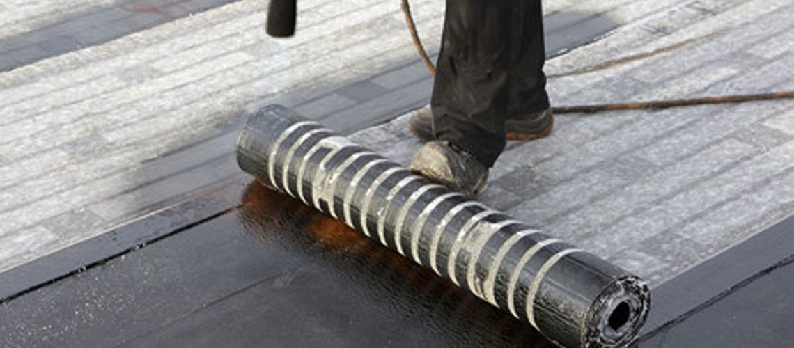 Flachdachabdichtung durch die Frank Sperling Dachdecker GmbH