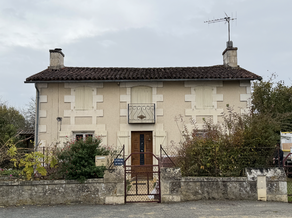 Toiture avant nettoyage