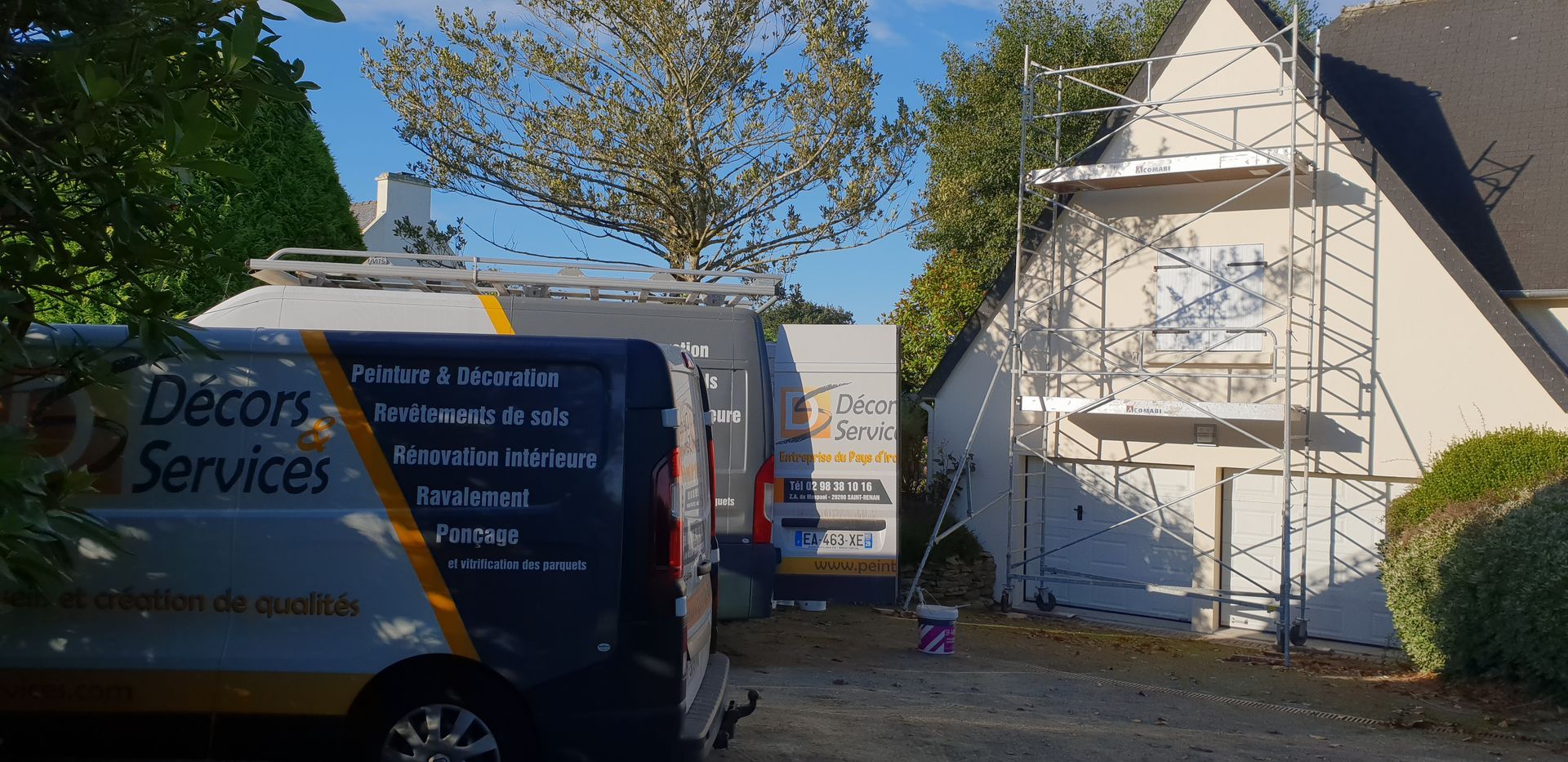 Peinture extérieure, ravalement de façade