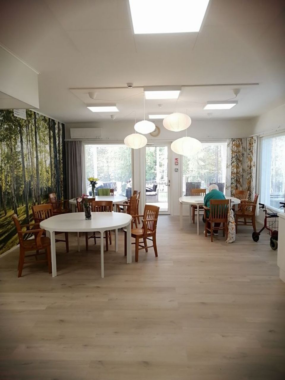 Serafiinakodin ruokailutilat