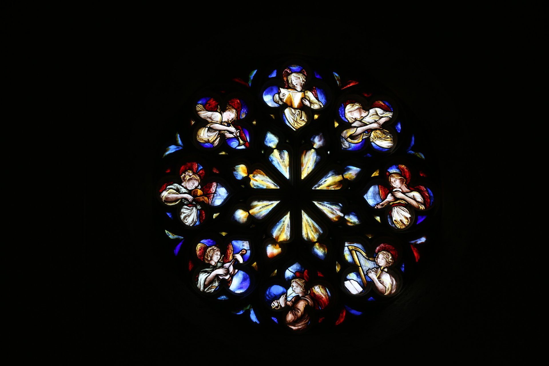 Moigny-sur-Ecole rosace