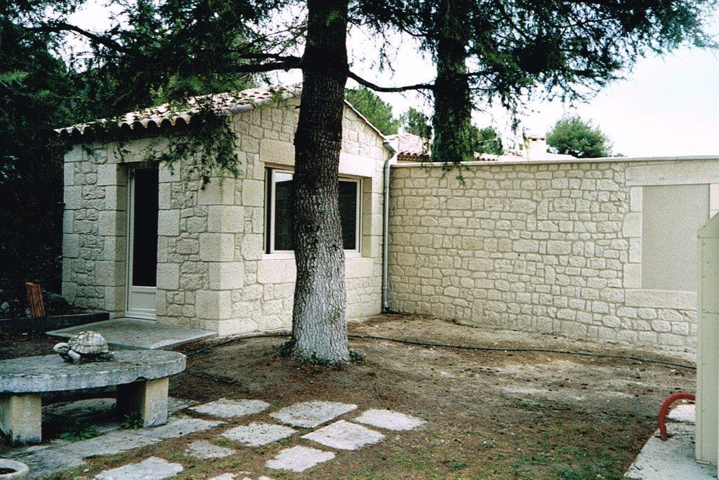 Création d'un cabanon mur