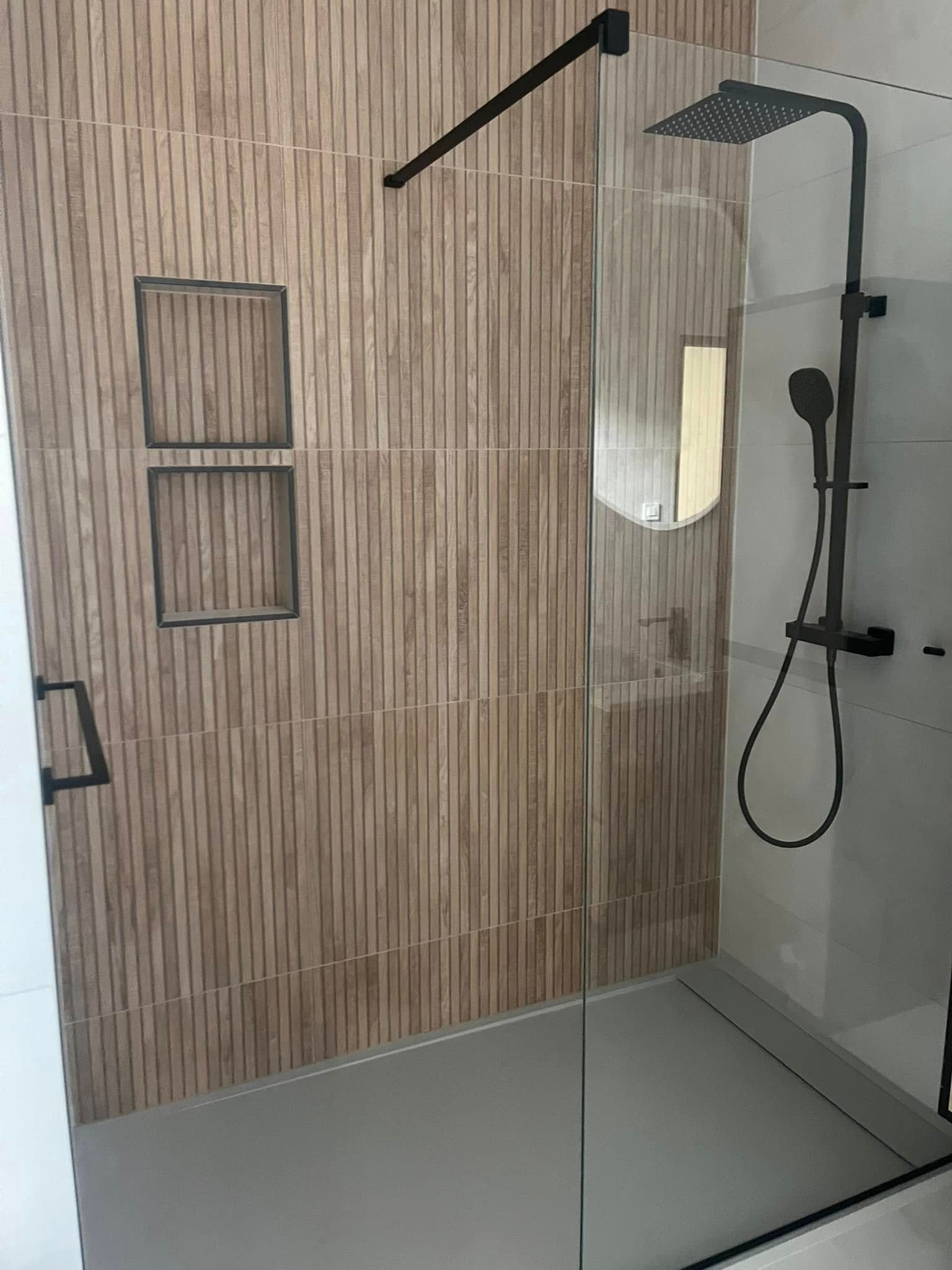 Une douche.