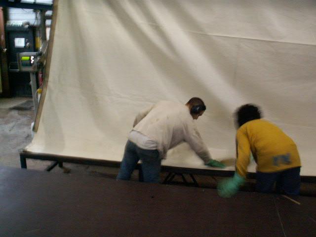 Lavage de bâches de chapiteaux isere