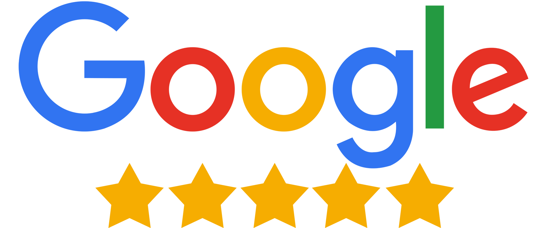 Logo google 5 étoiles
