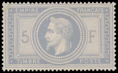 Timbre bleu