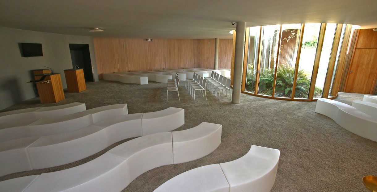 Salle de cérémonie funéraire