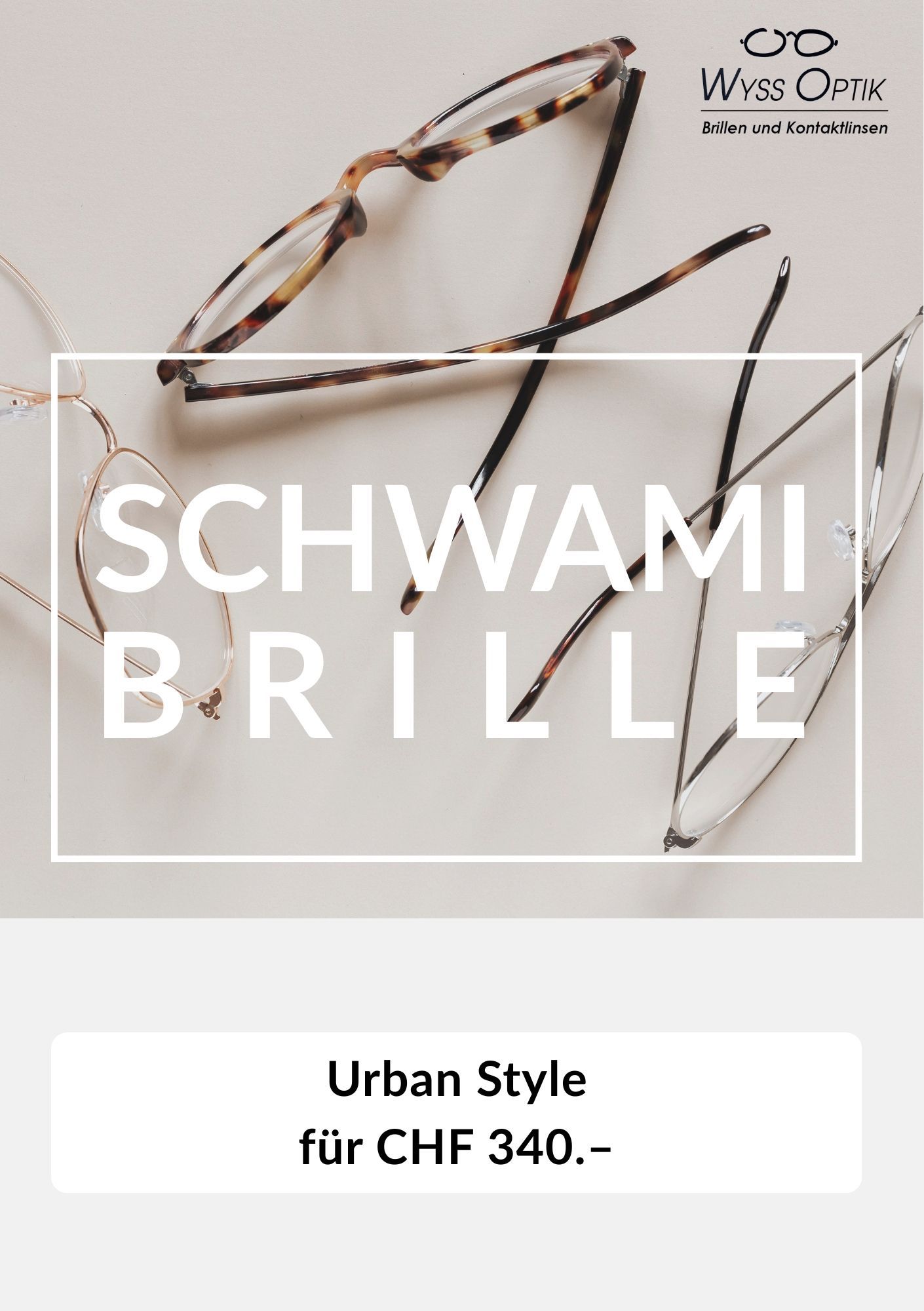 Brillengeschäft - Wyss Optik AG in Zürich