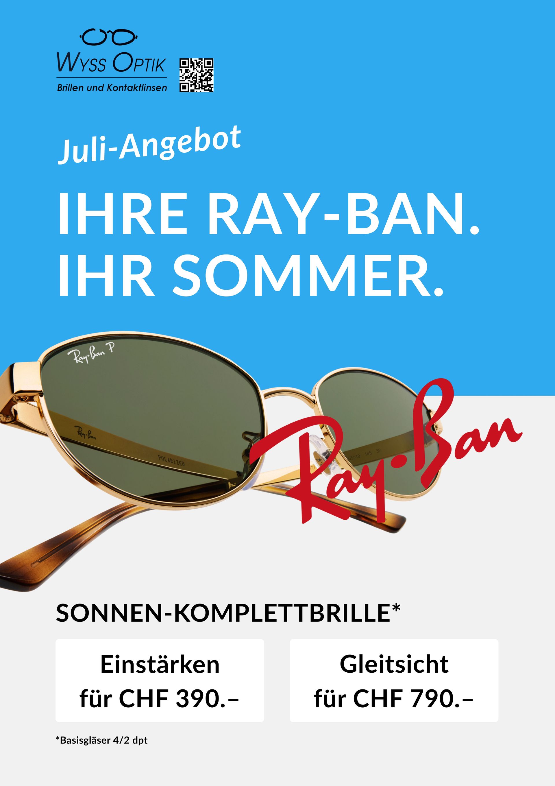 Brillengeschäft - Wyss Optik AG in Zürich