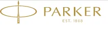 Se muestra un logotipo de una empresa llamada Parker sobre un fondo blanco.