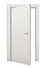 Porte intérieure ouverte